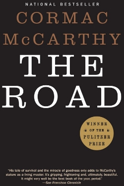 Cover of the novel The Road by Cormac McCarthy